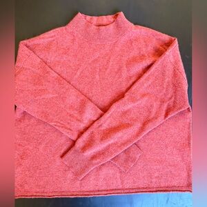 Women's Madewell Crewneck Cashmere Sweater - Pink/rust